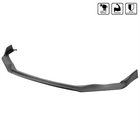 Spec-D Tuning 17-20 Lexus Is250 Is350 Is200T Front Bumper Lip Matte Black LPF-IS30017BK-PQ